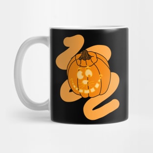 Cheshire Cat Pumpkin Mug